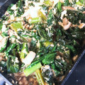 1男4女のママ's cooksnap of when they made 小松菜としめじの卵炒め.