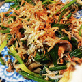 えりぺこ's cooksnap of when they made ほうれん草とヒラタケとしらすの炒め物.