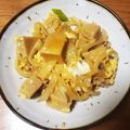 くっきーむすめ's cooksnap of when they made ダイエットに！ヘルシー高野豆腐で親子丼？.