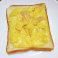 ＊なぁ＊'s cooksnap of when they made レンジでスクランブルエッグ！朝食トースト.