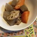 bonnet's cooksnap of when they made 薄いのに美味しい 島根県松江市の煮しめ.
