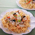ともみん❤'s cooksnap of when they made 冷凍シーフードのあんかけ かた焼きそば.
