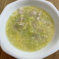 なかなかきなこ's cooksnap of when they made ささみと白菜のやわらかトロトロスープ.