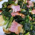 クックQ51Z5P☆'s cooksnap of when they made 長芋とベーコンの炒め物　.