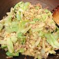 美容の天使's cooksnap of when they made 鯖缶チャンプルー(野菜卵炒め).