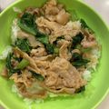 よりさく♡'s cooksnap of when they made 小松菜と豚バラのニンニク炒め.
