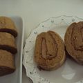 マロン０２'s cooksnap of when they made 【はちみつロール＊モカチョコクリーム】.