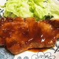 ましゅーましゅまろ's cooksnap of when they made 簡単♡ソースが美味いトンテキ.