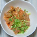あくあ☆ぶるー's cooksnap of when they made 豚マヨキムチ.