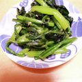hitomi♪＊'s cooksnap of when they made 大人味♪春菊&ほうれん草の胡麻和え.