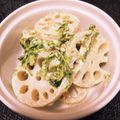 そらいろ猫's cooksnap of when they made あおさとレンコンのサラダ.