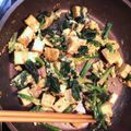 クックFGOSEJ☆'s cooksnap of when they made 豆腐とほうれん草の卵炒め.