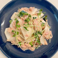 クックLDX6TD☆'s cooksnap of when they made カブとツナのマヨ柚子胡椒和え.