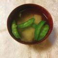 yesmama's cooksnap of when they made ほっこり♡大根と絹さやのお味噌汁♡.