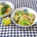 みかかめ's cooksnap of when they made 小松菜とちくわとえのきの煮浸し.