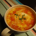 nanako2525's cooksnap of when they made トマトと卵のさっぱりスープ.