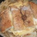 きらり流れ星's cooksnap of when they made 鶏むね肉のカツ丼（大盛り）.