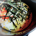 mayurich's cooksnap of when they made 手作り茶漬け❀そば茶と柚子胡椒の香り♪.