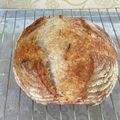 Chiki2020's cooksnap of when they made オーバルのカンパーニュ＊ホシノ天然酵母.