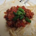 みきぶぅぶぅ's cooksnap of when they made 自家製ミートソース　.