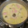 joong's cooksnap of when they made 優しい味の白菜とハムのクリーム煮.