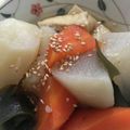 クックBLTENE☆'s cooksnap of when they made 全てレンジ食べ切り量味染み大根人参の煮物.