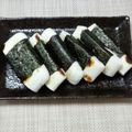 ほか弁ママ's cooksnap of when they made ハンペンのわさび海苔焼き.
