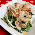 みっくママ's cooksnap of when they made 弁当のおかず☆春菊のおかかマヨ和え♡.
