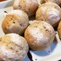 piccoloちん's cooksnap of when they made オリーブオイルのごまパン✿.