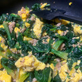 もものすけのまま's cooksnap of when they made 冬の味わい！ちぢみほうれん草と卵炒め.