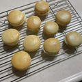 ななみ✩'s cooksnap of when they made 純白バニラマカロン.