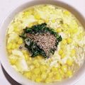 T❀mo's cooksnap of when they made 簡単アレンジ☆もろこしとじラーメン.