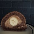 めみKo's cooksnap of when they made ふわふわ濃厚「外巻きココアロールケーキ」.