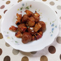 ﾁｲﾁｬﾝﾏﾏ's cooksnap of when they made 簡単★肉団子とタコのオイスターソース炒め.