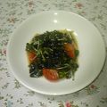 とリコ's cooksnap of when they made わかめとかいわれのポン酢和え.
