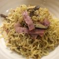 ベティ３'s cooksnap of when they made 我が家のキノコとベーコンの醤油焼きそば.