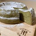 hiro’cafe's cooksnap of when they made バスク風　抹茶チーズケーキ ◉簡単材料.