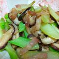ちーまぐ's cooksnap of when they made もったいない！ブロッコリー芯の炒め物.