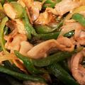★bluesky★'s cooksnap of when they made 豚こま・ピーマン・玉ねぎのオイスター炒め.