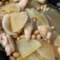 Perlまま's cooksnap of when they made 鶏肉と大豆のカレー炒め.