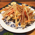 クック5E2Q86☆'s cooksnap of when they made サックサク　ごぼうと人参のかき揚げ.