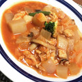 びんちゃんりんちゃん's cooksnap of when they made 簡単スピーディ！鶏肉と大根のトマト煮込み.