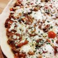 あんでゅ's cooksnap of when they made *ﾌﾗｲﾊﾟﾝde即席ピザ 発酵なし*.