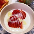 ☆あいちゃん's cooksnap of when they made ☸練乳いちごヨーグルト☸.