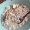 uekihime's cooksnap of when they made ダイエットに！豆腐入り豆乳リゾット♪.