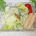 mielle's cooksnap of when they made *レタス&きゅうりの簡単サラダ*.