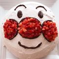 あはゆぴ☆'s cooksnap of when they made アンパンマンケーキ.
