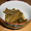 みわたけ's cooksnap of when they made オクラ＆ゴーヤー★くたっと煮.