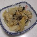 きらり流れ星's cooksnap of when they made 白菜の塩昆布あえ【レンジで2分20秒】.