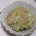 きらり流れ星's cooksnap of when they made 白滝ネギのマヨ炒め.